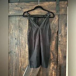 Free People Black Floral Romper